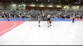 61 lbs Quarterfinal - Wyatt Jordan, Ravage vs Raymond Menzel, Fallon Outlaws WC