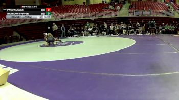 215 lbs Round 1 (4 Team) - Paco Cuevas, Norfolk vs Brandon Shaver, Cheyenne East