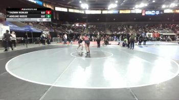 190 lbs 7th Place Match - Adeline Reece, Central Catholic vs Yazmin Robles, West Jefferson