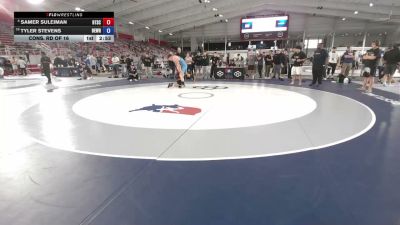190 lbs Cons. Rd Of 16 - Samer Suleiman, Beat The Streets Chicago vs Tyler Stevens, Beastmode Wrestling