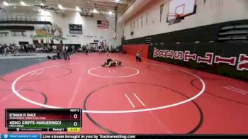 113 Boys Cons. Round 4 - Ethan R Diaz, Eaglecrest Wrestling Club vs Keiko Griffe-Marjerrison, Mesa Ridge
