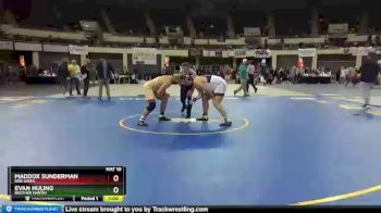 285 lbs Cons. Semi - Maddox Sunderman, Bob Jones vs Evan Huling, Brother Martin