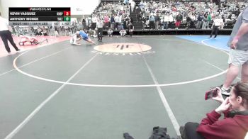 154-H lbs Round Of 32 - Kevin Vasquez, Kings Park vs Anthony Monge, Yale Street