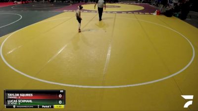 85 lbs Placement (4 Team) - Taylor Squires, TMBWWG vs Lucas Schmahl, St. Peter