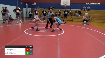 98 lbs Rr Rnd 1 - Jackson Rodgers, 505 United Red vs Justin Shields, Kansas Silver