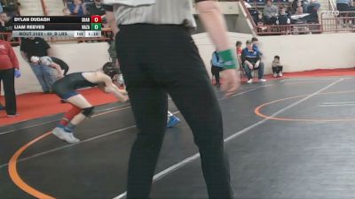 80_B lbs Semifinal - Dylan Dudash, Sharpsville vs Liam Reeves, Nazareth