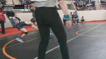 80_B lbs Semifinal - Dylan Dudash, Sharpsville vs Liam Reeves, Nazareth