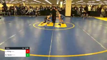 75 lbs Prelims - Jasper Kling, York Suburban vs Griffin Taylor, Reynolds