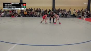 65 lbs Quarterfinal - Leif Dewald, Siouxland Wrestling Academy vs Brix Routhieaux, Luxemburg-Casco