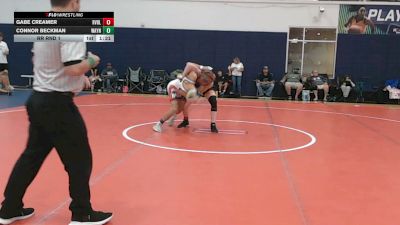 130 lbs Rr Rnd 1 - Gabe Creamer, Revival X - MS vs Connor Beckman, Wayne Danger - MS