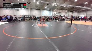 138 lbs Champ. Round 1 - Eric Ochoa, Air Academy vs Leo Ramirez, Windsor