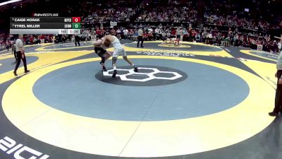 D1-175 lbs Semifinal - Tyrel Miller, St. Edward vs Caige Horak, Mass. Perry