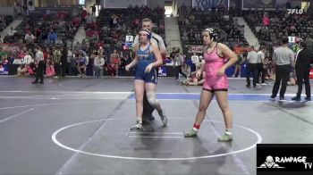 145 lbs 3rd Place Match - Jeslyn Swanson, Ark City vs Kendall Baird, Trailhands