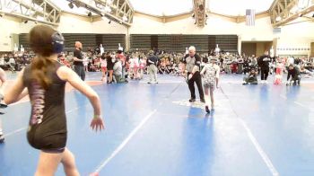 70 lbs Rr Rnd 4 - Riley Atkinson, NewWhale Pink - Girls vs Olivia Rex, MGW Glitter & Grit - Girls