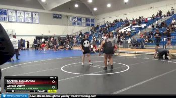 137 lbs 5th Place Match - Kamryn Coglianese, Huntington Beach vs Aeisha Ortiz, Brawley Union High School Wres