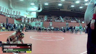 100 lbs Champ. Round 2 - Jack Young, Noblesville Wrestling Club vs Connor Maddox, Contenders Wrestling Academy