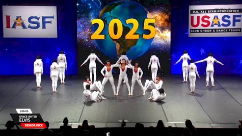 Dance United - Elvis [2025 Senior Kick Semis] 2025 The Dance Worlds