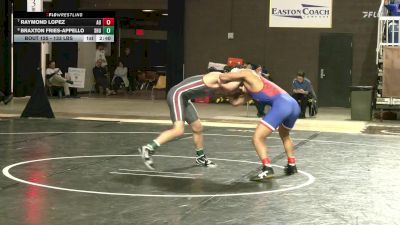 133 lbs Consi Of 4 - Raymond Lopez, American vs Braxton Fries-Appello, Sacred Heart