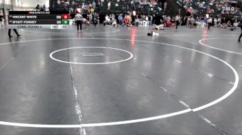 120 lbs Cons. Round 4 - Vincent White, Big Red Wrestling vs Wyatt Forney, Southern