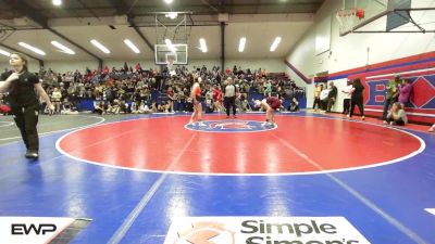 126 lbs Consi Of 8 #2 - Cali Dickson, Jenks Trojan Wrestling Club vs Kinlee Stone, Sallisaw Lady Black Diamonds