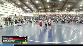 145+ Quarterfinal - Rodney Sabin, Uintah Wrestling vs Kenny Workman, Morgan Wrestling Club