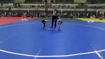 60 lbs 3rd Place Match - Cruz Collison, Becker Bulldogs vs Lucas Bauer, New Prague