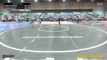 83 lbs 2nd Place - Daniel Gutierrez, Silvaback Training Center vs Michael Dillon, Silvaback Training Center