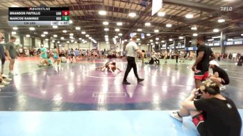 126 lbs Rr Rnd 1 - Brandon Pattillo, Lone Star Legends vs Marcos Ramirez, Iron Faith Wrestling