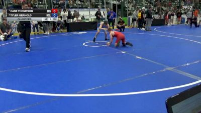 113 lbs Quarters - Case Thompson, Sebolt Wrestling Academy vs Tyler Gerhold, DC Elite