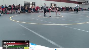 130 lbs Champ. Round 2 - Joslyn Barnett, Attica vs Natalie Vaeth, Southport