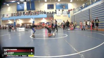 157 lbs Cons. Round 5 - Austin Madden, Rigby vs Luis Juarez, Mountain Home