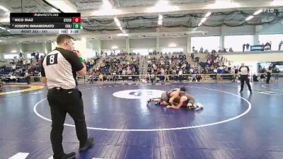 141 lbs Semifinal - Nico Diaz, Stevens Tech vs Joseph Innamorato, Centenary (nj)