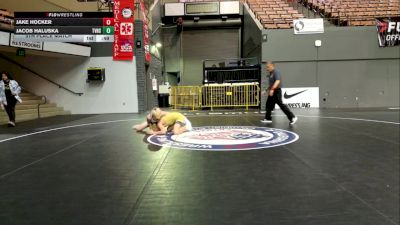 Cadet Boys Lower - 132 lbs 5th Place Match - Jacob Haluska, Temecula Valley High School Wrestling vs Jake Hocker
