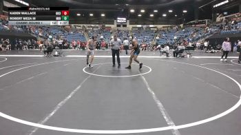 141 lbs Champ. Round 1 - Kaden Wallace, Oklahoma City vs Robert Meza Iii, Missouri Baptist University