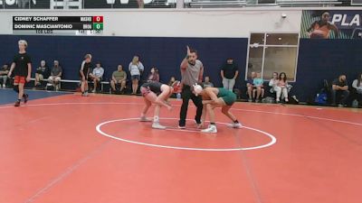 108 lbs Rr Rnd 2 - Cidney Schaffer, Mat Assassins Silver - HSC vs Dominic Masciantonio, Broad Axe Gold - HSC