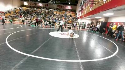 129-141 lbs Cons. Round 3 - Laini Greenwell, Lander Middle School vs Chloe McEwan, Casper Classic Academy