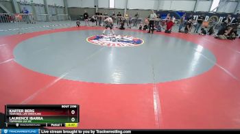 71 lbs Quarterfinal - Laurence Ibarra, Toppenish USA WC vs Karter Berg, Team Real Life Wrestling