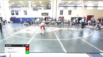 114 lbs Final - Liam Davis, Lake Highland Prep vs Freddy Bachmann, Faith Christian Academy