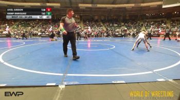 58 lbs Consi Of 8 #1 - Axel Gibson, Team Guthrie Wrestling vs Kemp Enriquez, Takedown Elite