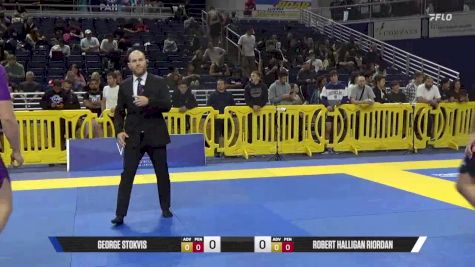 Robert Halligan Riordan vs George Stokvis 2025 Pan IBJJF Jiu-Jitsu No-Gi Championship