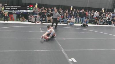 84 lbs Champ. Rd Of 32 - Adam Husk Jr., Askren Wrestling Academy vs Sebastian Cubillos, Cory Clark Wrestling