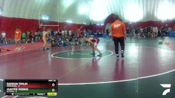 113 lbs Round 2 (6 Team) - Hunter Robins, Olympia vs Samson Timlin, Reedsburg