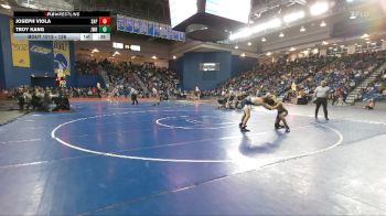 126 lbs Cons. Round 1 - Joseph Viola, Seton Hall Prep vs Troy Kang, JW Robinson