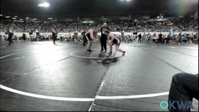 Round Of 16 - Luke Thomas, McAlester Youth Wrestling vs Owen Kennedy, Kingfisher YellowJackets