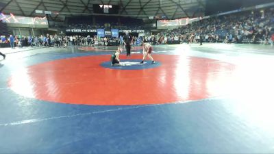 98 lbs Cons. Round 2 - Korbin Davis, Twin City Wrestling Club vs McCoy Davis, Federal Way Spartans Wrestling