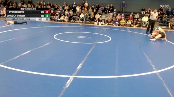 138 lbs Championship Bracket - Ayston Kats, Norton Community HS vs Lincoln Unger, Lincoln Southeast