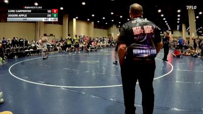 144 lbs Round 5 (6 Team) - Luke Carpenter, Team Mat Clash vs Joquin Apple, Spartan WC