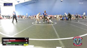 88 lbs Champ. Round 1 - Makson Wiesner, Trailblazer vs Kai Lucero, Adams City