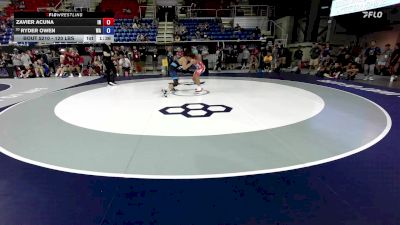 120 lbs Champ. Rd Of 128 - Zavier Acuna, IN vs Ryder Owen, WA