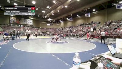 2A 144 lbs Cons. Round 2 - Cael Blonquist, North Summit vs Jackson Ray, Kanab